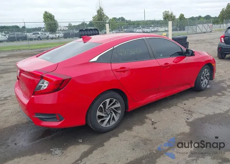 2017 Honda Civic Ex from USA, damaged, VIN 2HGFC2F77HH500974